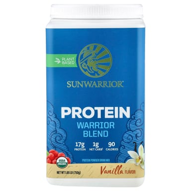 Протеин Sunwarrior Warrior Blend, вкус Vanilla, 750 г, 1.