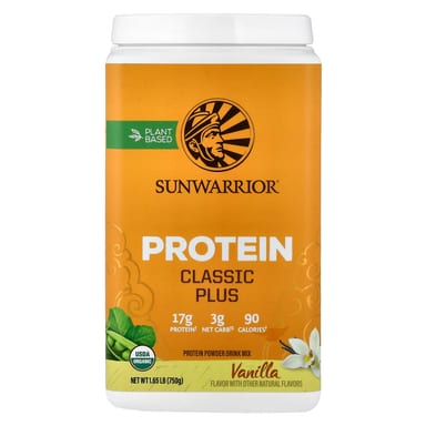 Протеин Sunwarrior Classic Plus, вкус Vanilla, 750 г, 1.