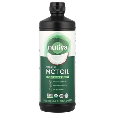 Масло Nutiva Organic MCT, 946 мл