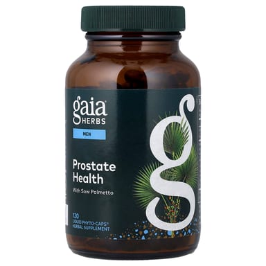 Комплекс для поддержки простаты Gaia Herbs Men, оттенок 120 Liquid Phyto-Caps®, жидкая форма