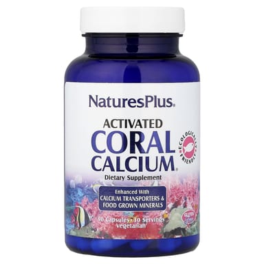 Кальций NaturesPlus Activated Coral®, 90 капсул
