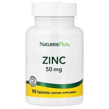 Цинк NaturesPlus, 50 мг, 90 таблеток
