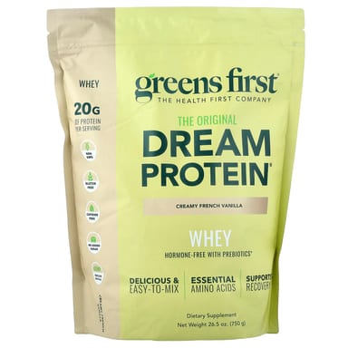 Протеин Greens First Dream™ Whey, вкус Creamy French Vanilla, 750 г