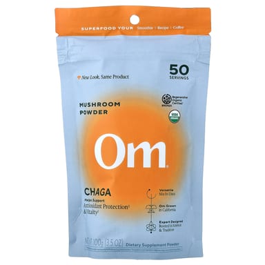 Порошок Om Mushrooms Mushroom, оттенок Chaga, 100 г