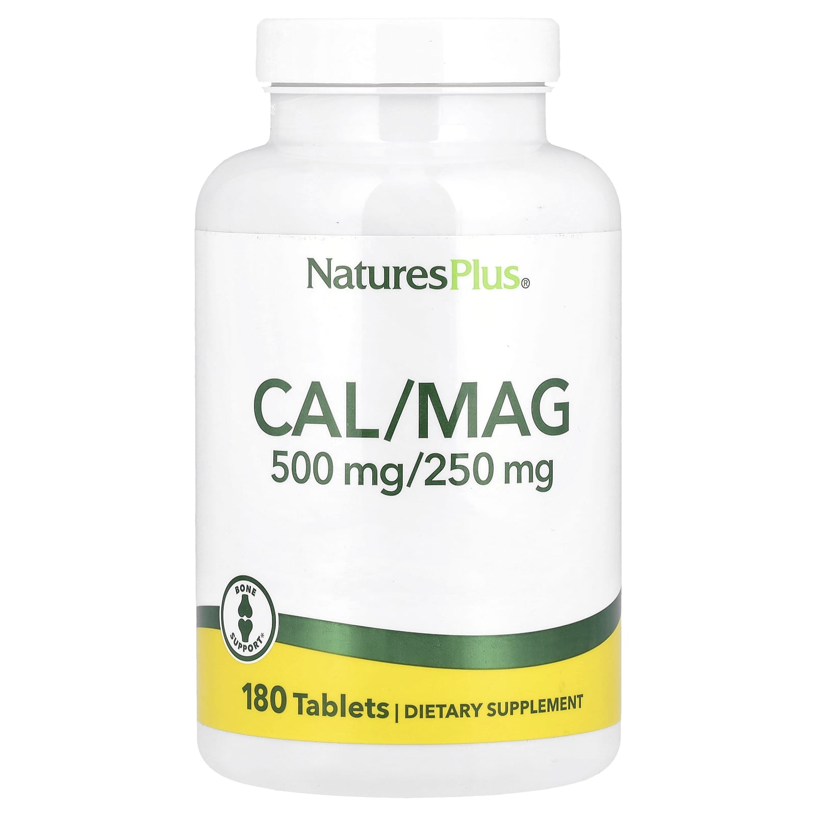 Кальций/магний NaturesPlus, 180 таблеток