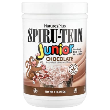 Шоколад NaturesPlus Spiru-Tein® Junior Nutritious Thick Shake Mix For, вкус Chocolate, 450 г