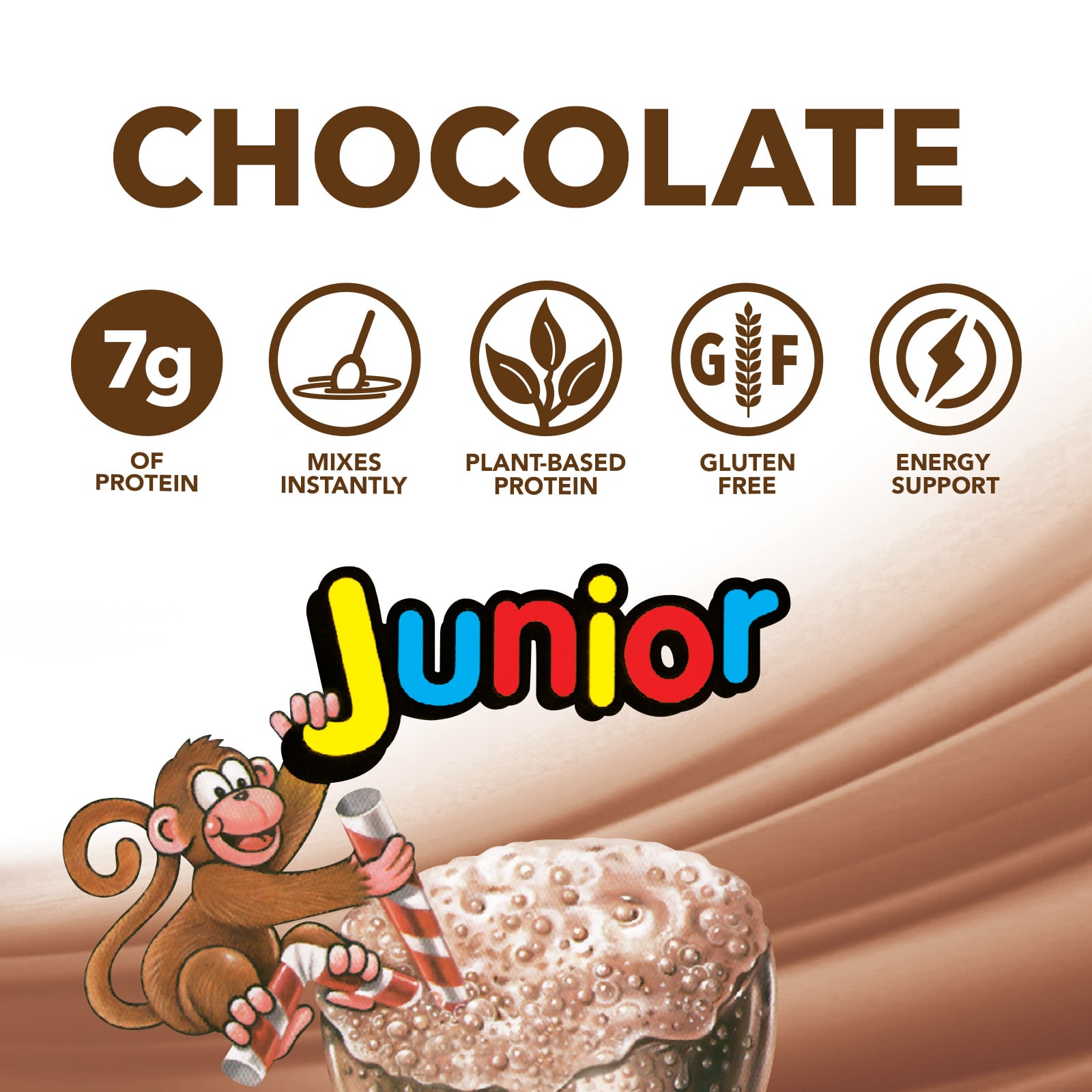 Шоколад NaturesPlus Spiru-Tein® Junior Nutritious Thick Shake Mix For, вкус Chocolate, 450 г — фото 4