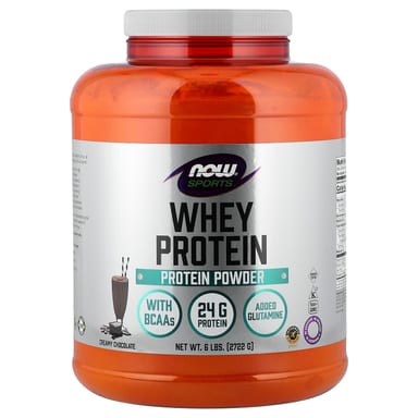 Сывороточный протеин NOW Foods Sports, вкус Creamy Chocolate, 722 г