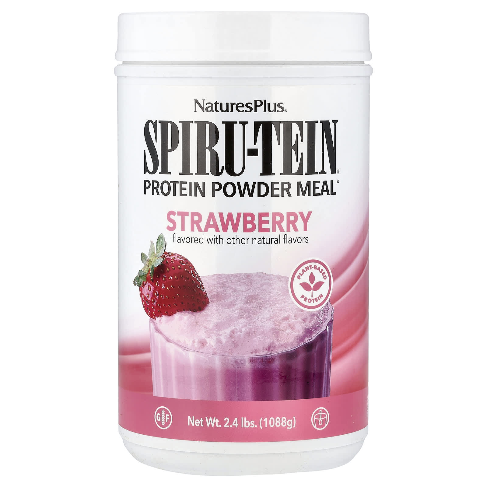 Протеиновый порошок NaturesPlus Spiru-Tein® Meal, вкус Starwberry, 088 г