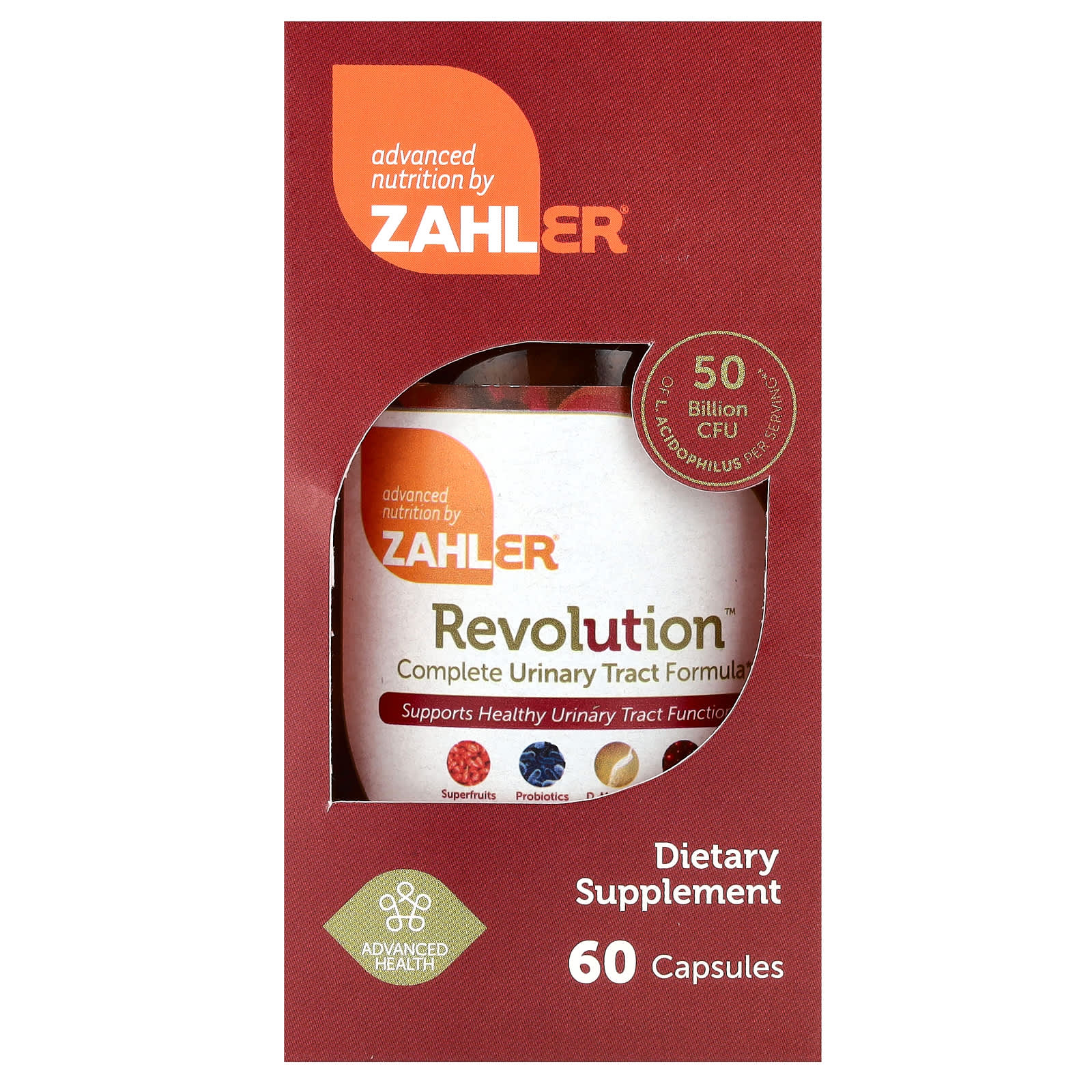 Комплекс Zahler Revolution Complete Urinary Tract, 60 капсул