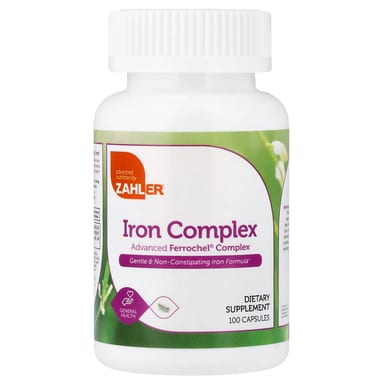 Комплекс Zahler Iron, 100 капсул