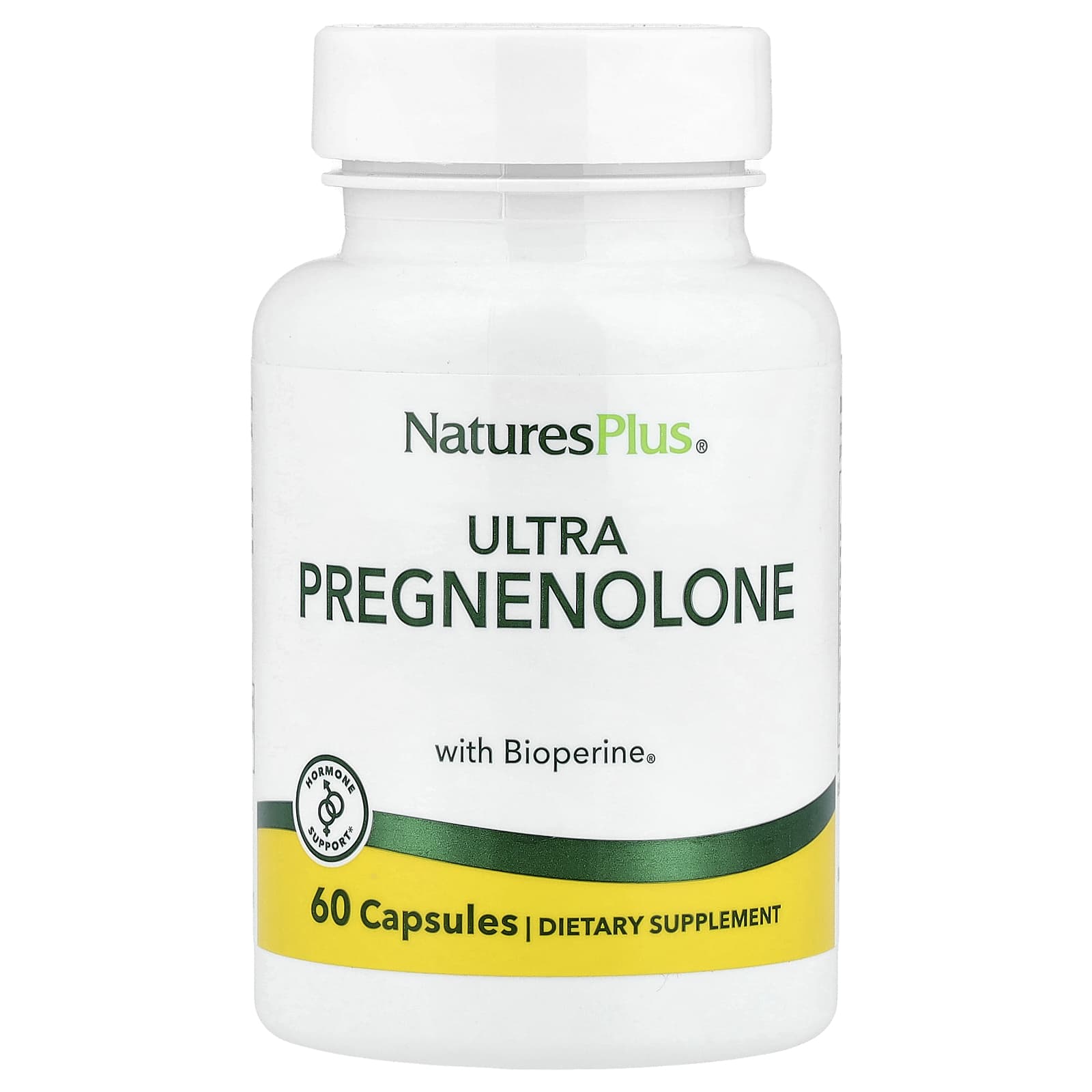 Прегненолон NaturesPlus Ultra with Bioperine®, 60 капсул
