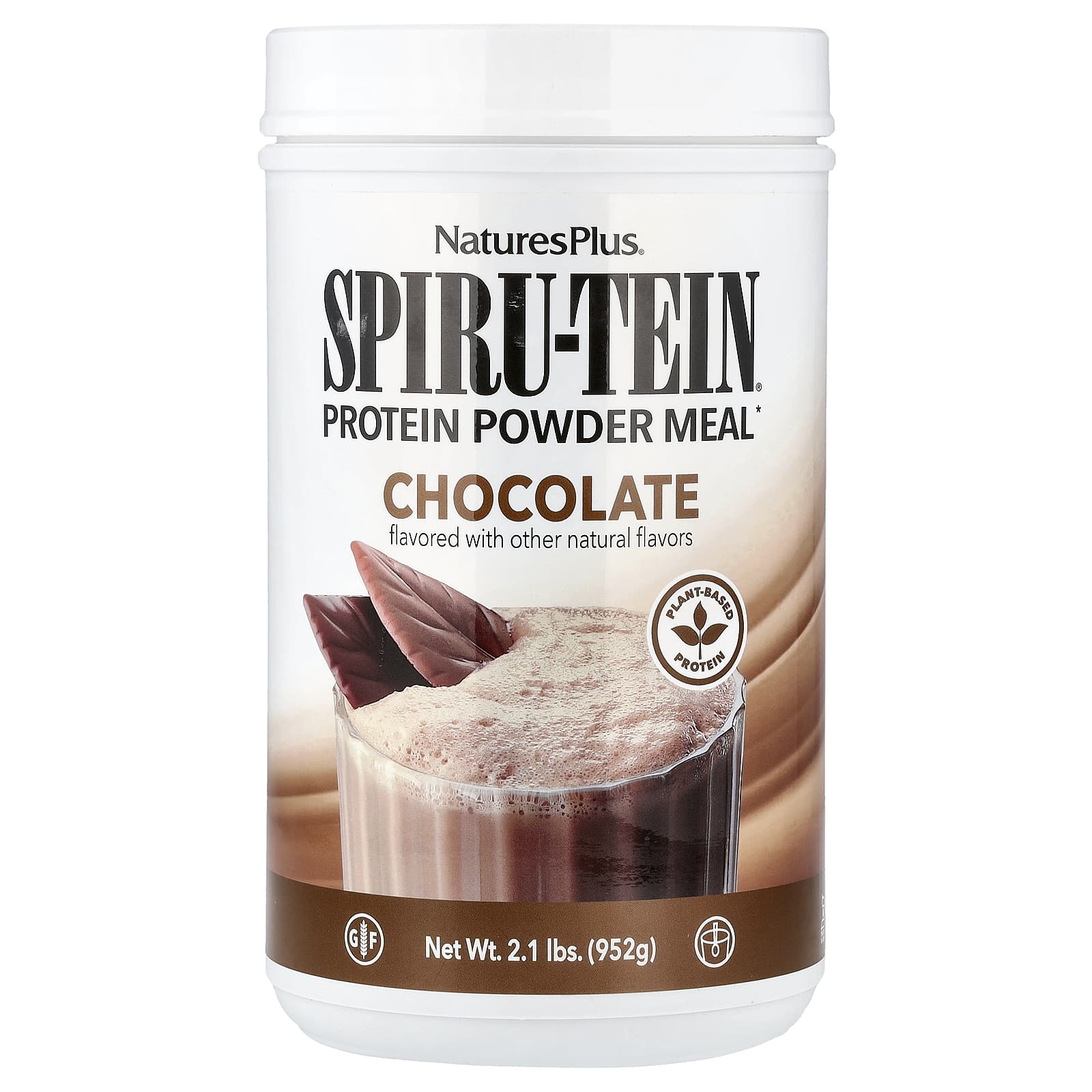 Протеиновый порошок NaturesPlus Spiru-Tein® Meal, вкус Chocolate, 952 г
