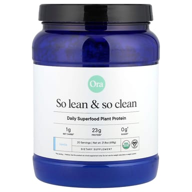 Растительный протеин Ora So Lean & So Clean Daily Superfood, вкус Vanilla, 618 г