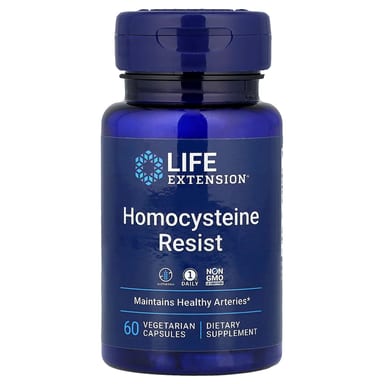 Гомоцистеин Резист Life Extension, 60 вегетарианских капсул