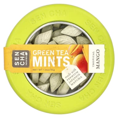 Зеленый чай Sencha Naturals Mints Tropical Mango, вкус Green Tea Mints, Tropical Mango, 35 г