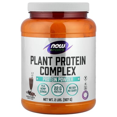 Растительный протеин NOW Foods Complex, вкус Chocolate Mocha, 907 г