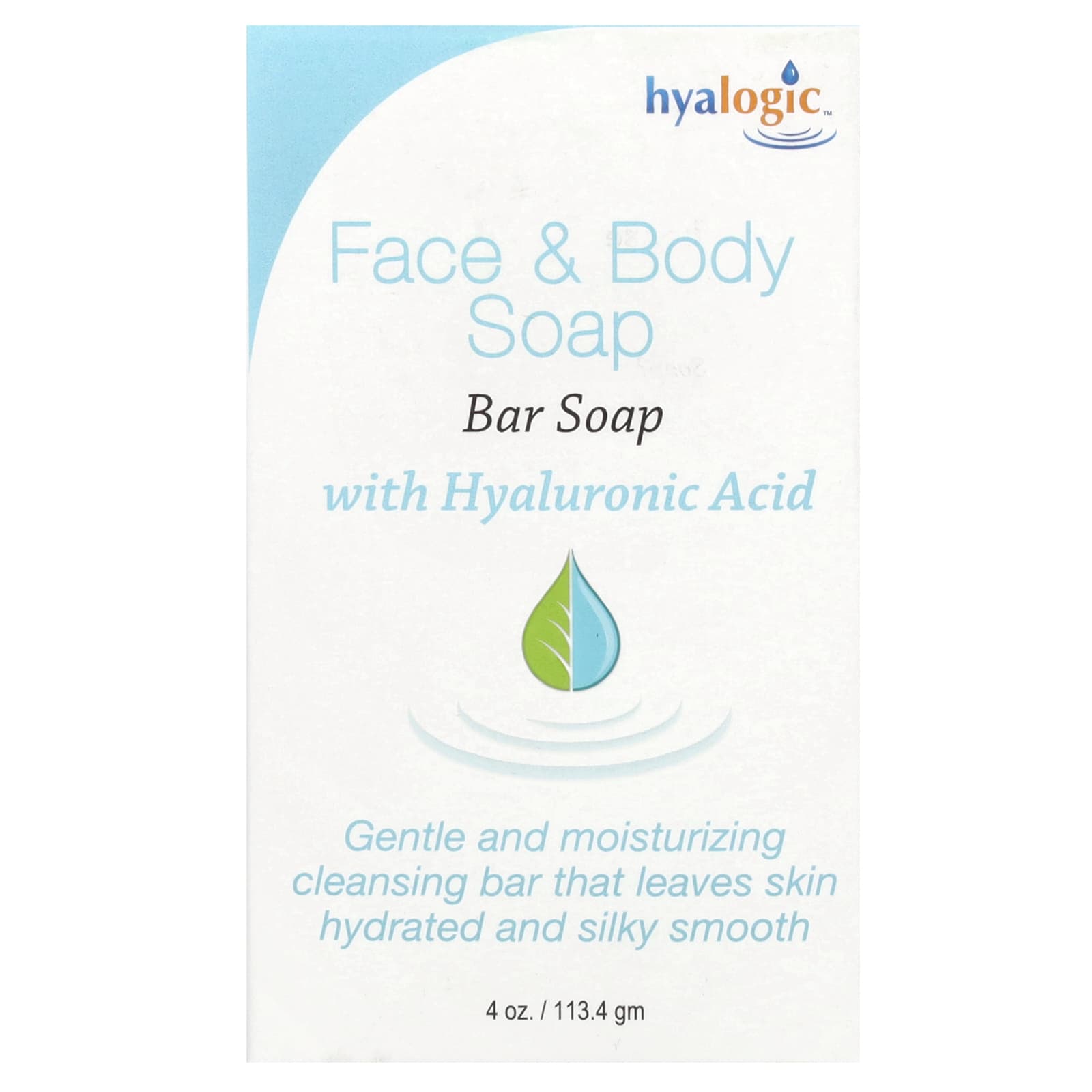 Гиалуроновая кислота Hyalogic Face & Body Bar Soap, 113.4 г — фото 2
