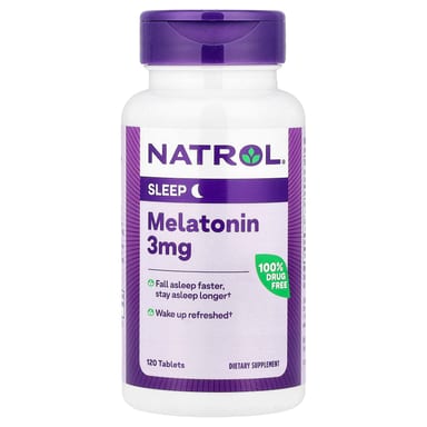 Мелатонин Natrol, 3 мг, 120 таблеток