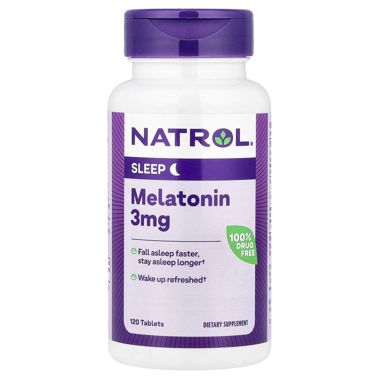 Мелатонин Natrol, 3 мг, 120 таблеток