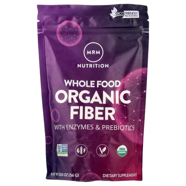 Пребиотик MRM Nutrition Whole Food Organic Fiber with Enzymes and, 256 г