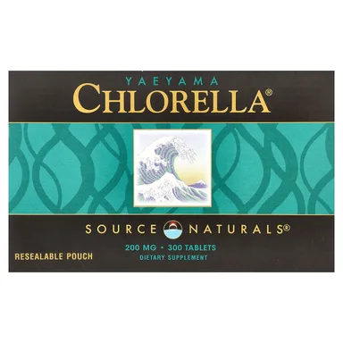 Фото товара: Хлорелла Source Naturals Yaeyama®, 300 таблеток