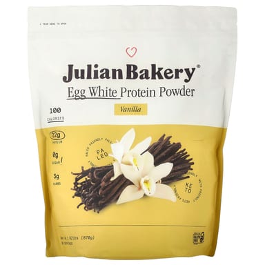 Протеиновый порошок Julian Bakery Egg White, вкус Vanilla, 870 г