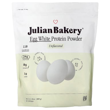 Протеиновый порошок Julian Bakery Egg White, без вкуса, 907 г
