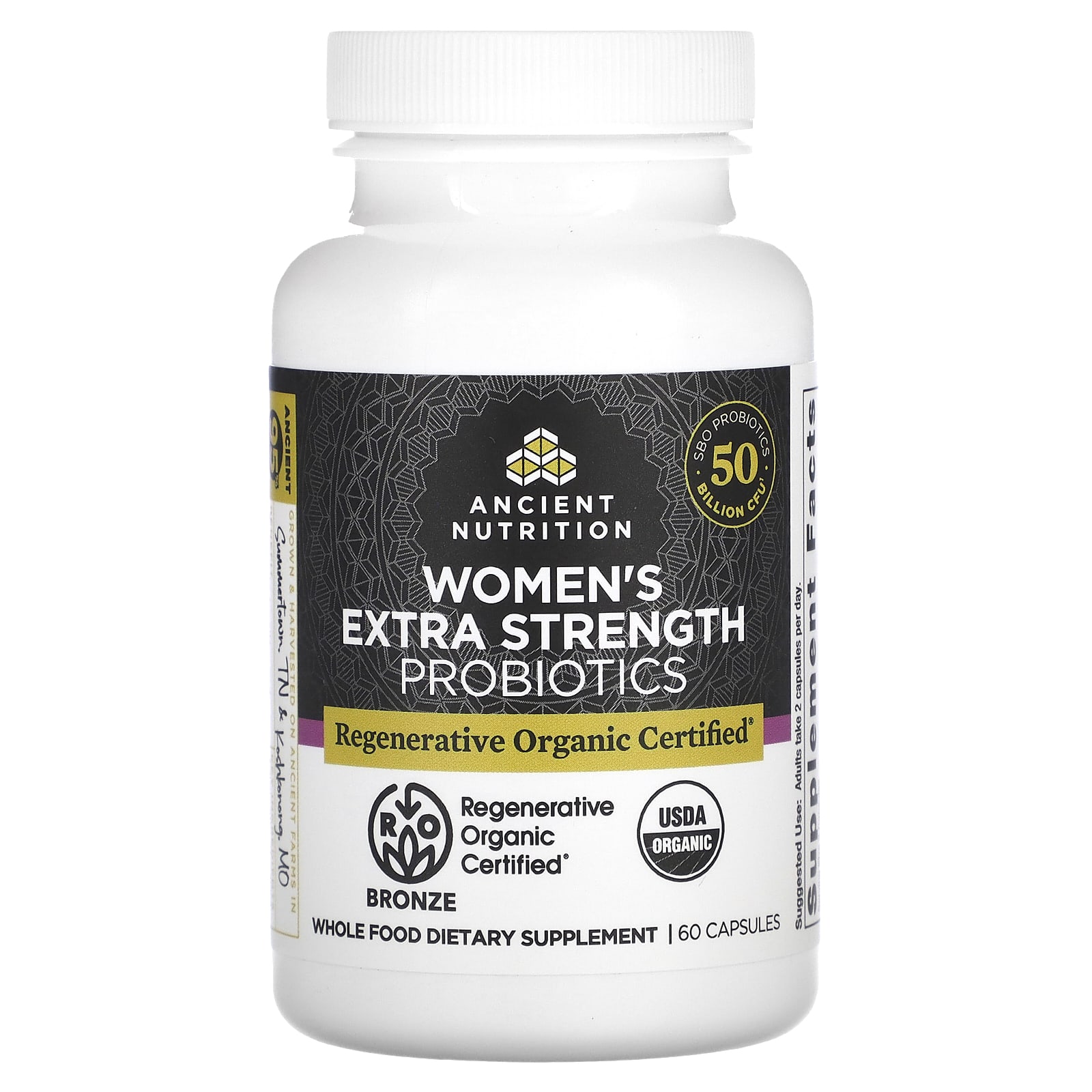 Пробиотик Ancient Nutrition Women's, 60 капсул