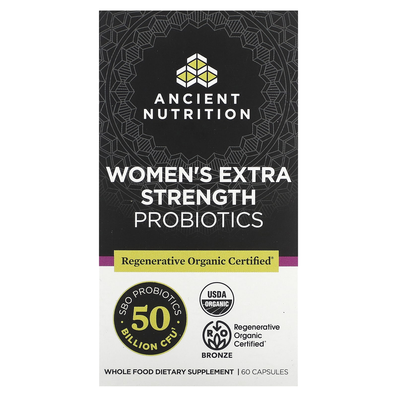 Пробиотик Ancient Nutrition Women's, 60 капсул — фото 2