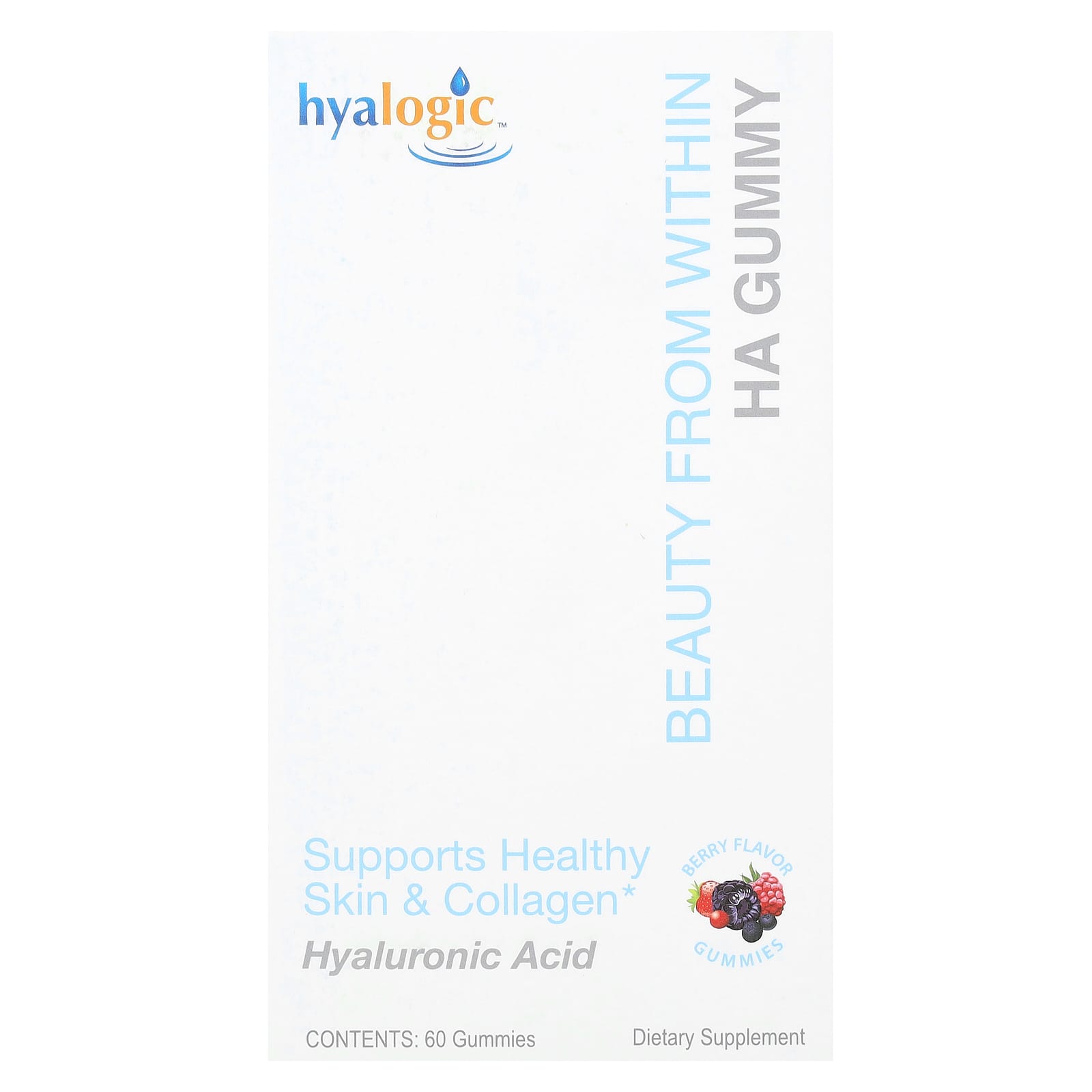 Жевательные конфеты Hyalogic, 60 жевательных ягодных — фото 2