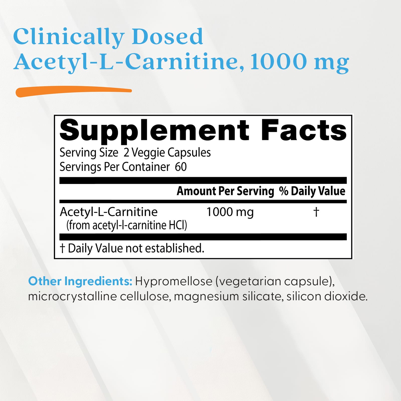 Ацетил-L-карнитин Doctor's Best Acetyl-L-Carnitine, 500 мг, 120 растительных капсул — фото 4