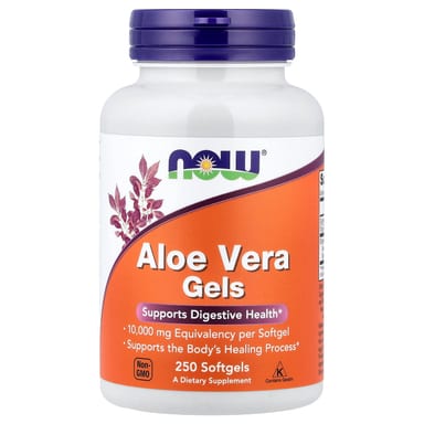 Алоэ вера NOW Foods, 50 мг, 250 мягких капсул