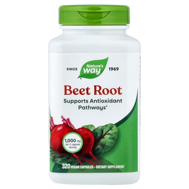 Корень свёклы Nature's Way, 500 мг, 320 растительных капсул