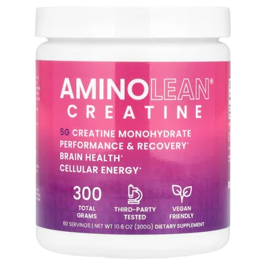 Фото товара: Креатин моногидрат RSP Nutrition AminoLean® Powder, 300 г, порошок