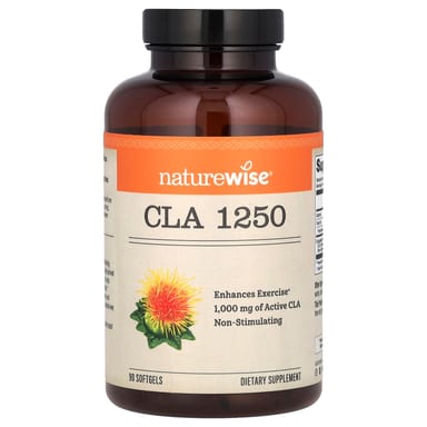 CLA NatureWise 1250, 90 мягких капсул