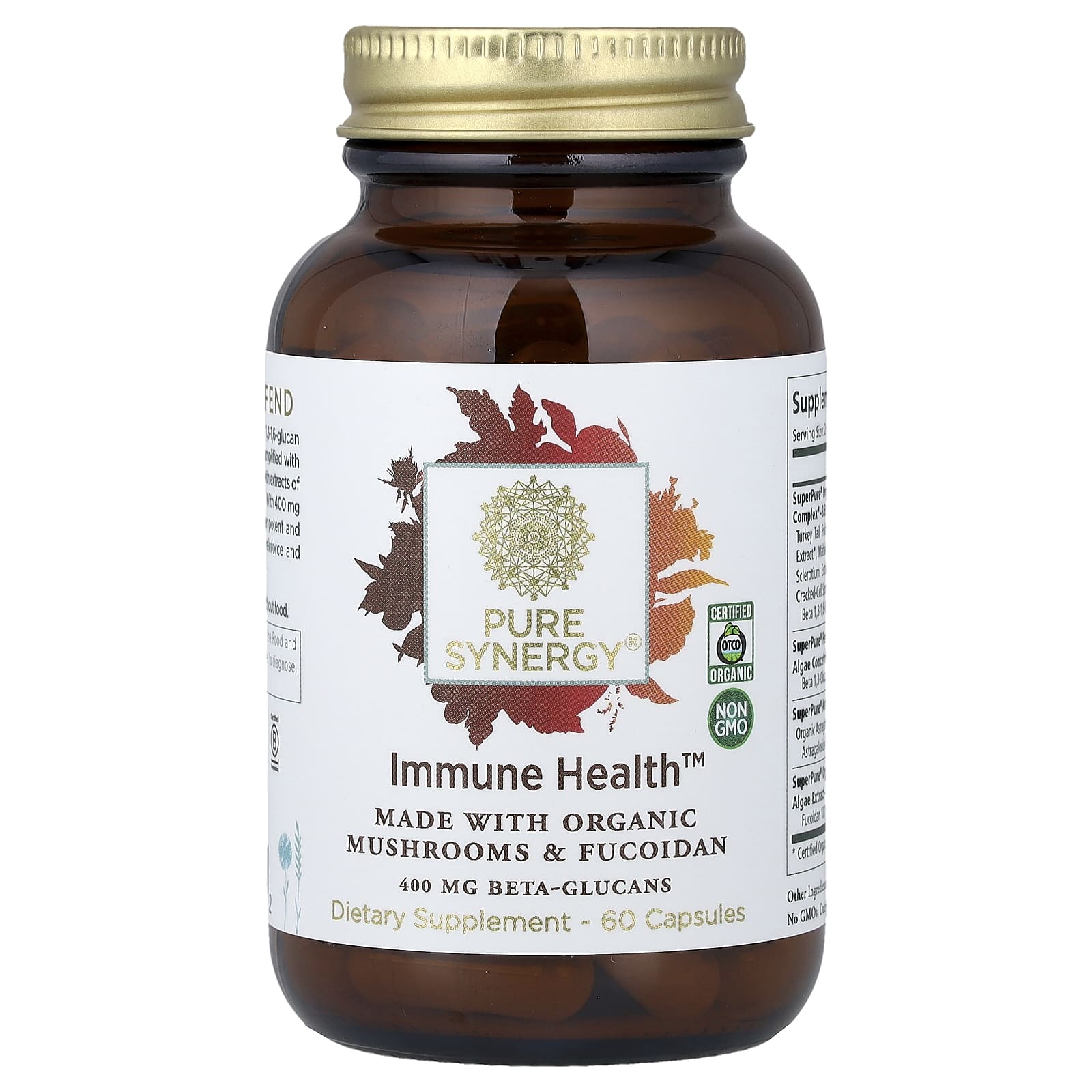 Иммунное здоровье Pure Synergy, 60 капсул