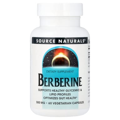 Берберин Source Naturals, 500 мг, 60 растительных капсул