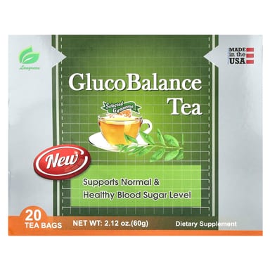 Чайные пакетики Longreen GlucoBalance Tea 20, 60 г