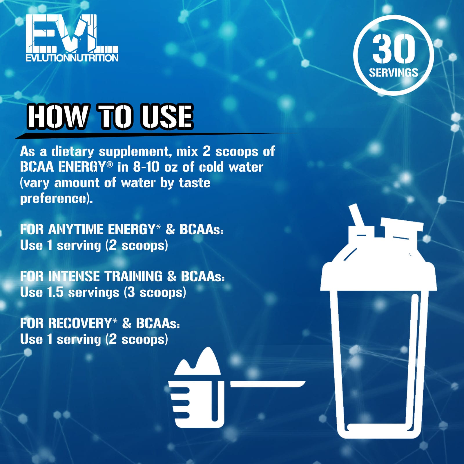 BCAA EVLution Nutrition Energy®, оттенок Watermelon, 252 г — фото 3