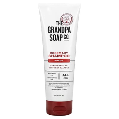 Шампунь The Grandpa Soap Co. Rosemary, оттенок Purify, 237 мл