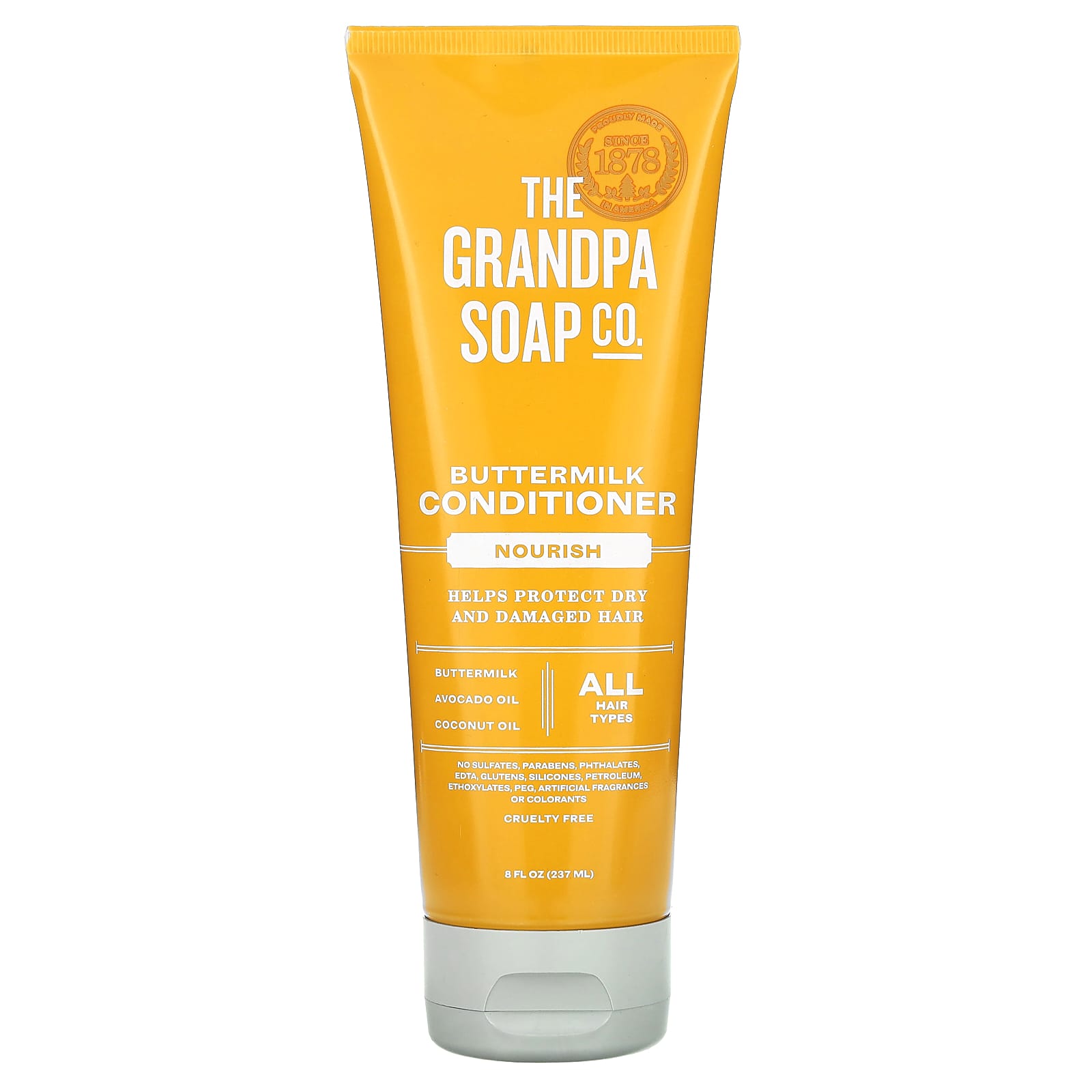 Кондиционер The Grandpa Soap Co. Buttermilk All Hair Types, оттенок Nourish, 237 мл