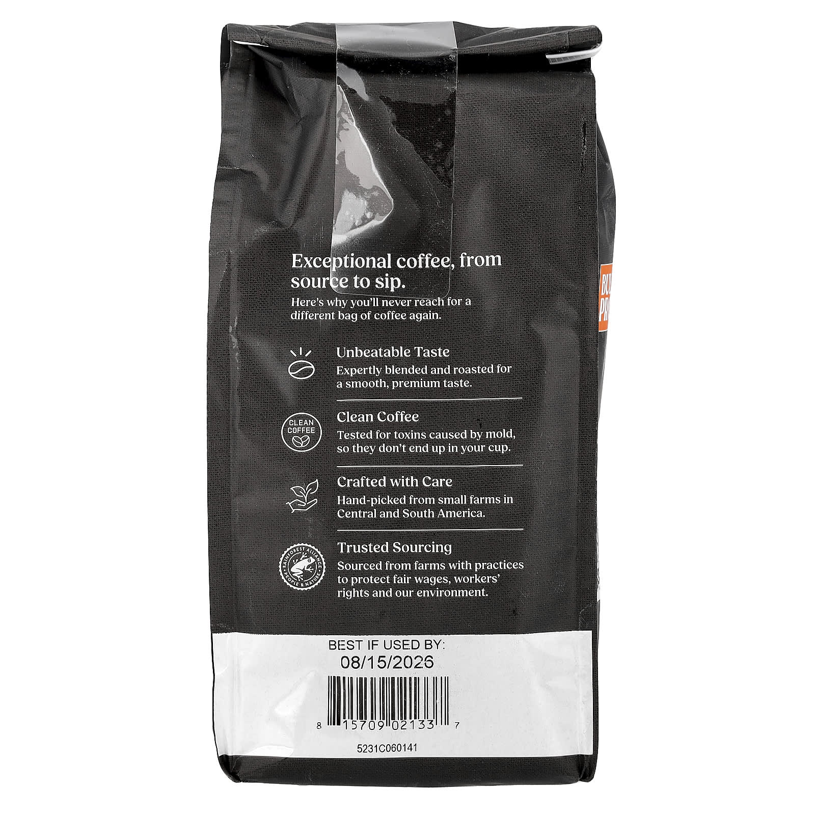 Кофе BulletProof Artisan The Mentalist™ Medium-Dark Roast, оттенок Ground, 340 г — фото 2