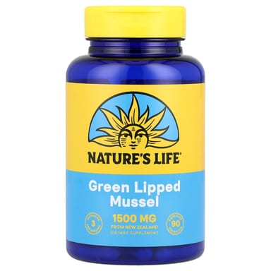 Мидия зеленогубая Nature's Life, 500 мг, 90 капсул