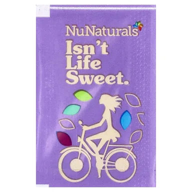 Фото товара: Стевия NuNaturals NuStevia White Powder 1,000 Packets, 1000 г, саше