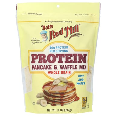 Протеин Bob's Red Mill Pancake & Waffle Mix Whole Grain, 397 г