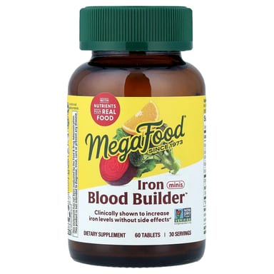 Железо MegaFood Blood Builder™ Minis, 60 таблеток