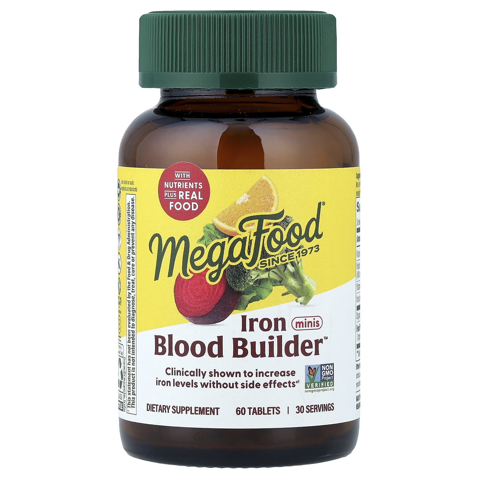 Железо MegaFood Blood Builder™ Minis, 60 таблеток