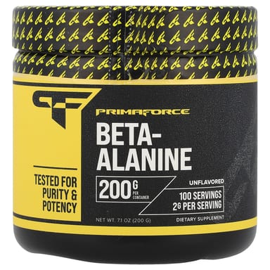Бета-аланин Primaforce Beta-Alanine, без вкуса, 200 г