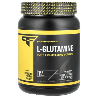 L-глютамин Primaforce L-Glutamine, без вкуса, 1 кг, порошок